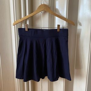 Navy blue Hollister skater skirt